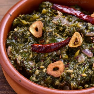 malabar spinach stir fry