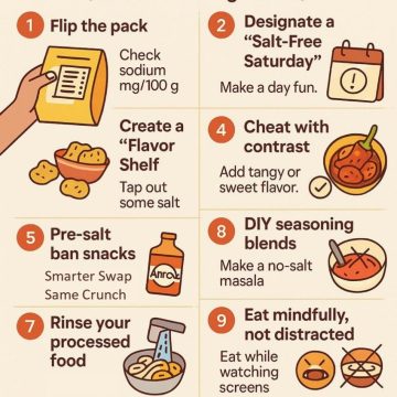 10 ways to cut down on salt without losing flavor