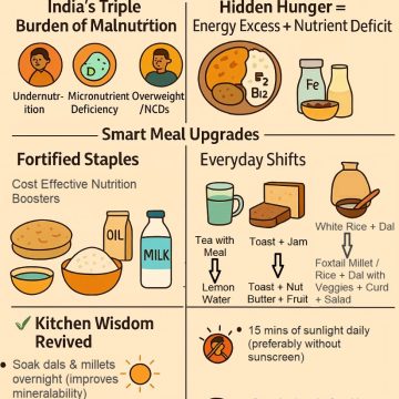 Full Stomachs, Empty Nutrition: India’s Hidden Health Epidemic